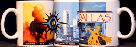 Starbucks City Mug Dallas