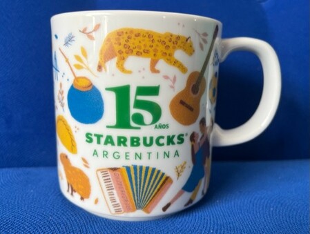Starbucks City Mug 2023 15th anniversary Starbucks in Argentina