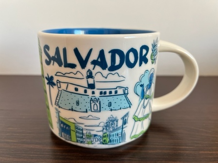 Starbucks City Mug 2022 Salvador Been There Series