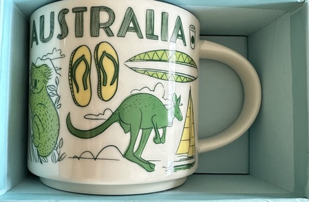 Starbucks City Mug 2023 Australia Been There Mug