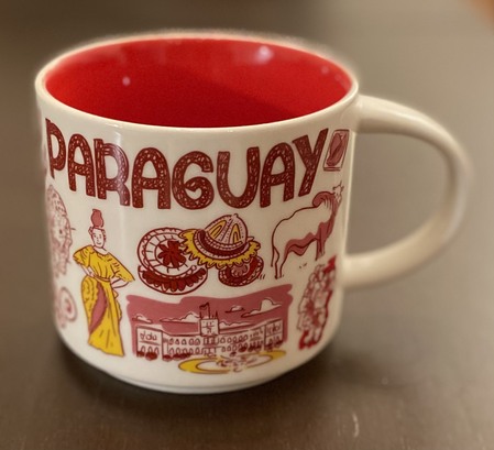 Starbucks City Mug 2023 Paraguay Been There 14 oz