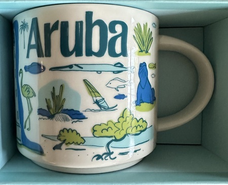 Starbucks City Mug 2023 Aruba Been There Mug