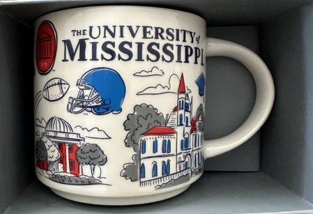 Starbucks City Mug 2022 The University Of Mississippi Been There Mug