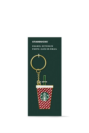 Starbucks City Mug christmas keychain