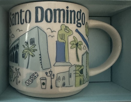 Starbucks City Mug 2019 Santo Domingo Been There Mug