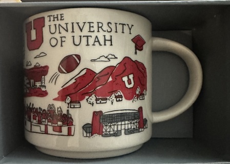 Starbucks City Mug 2023 University Of Utah Been There Mug