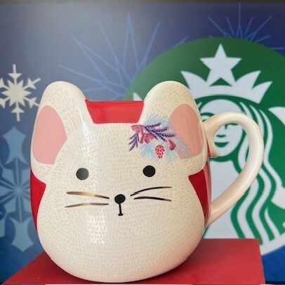 Starbucks City Mug The Christmas mouse mug